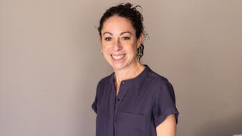 photo of a woman smiling